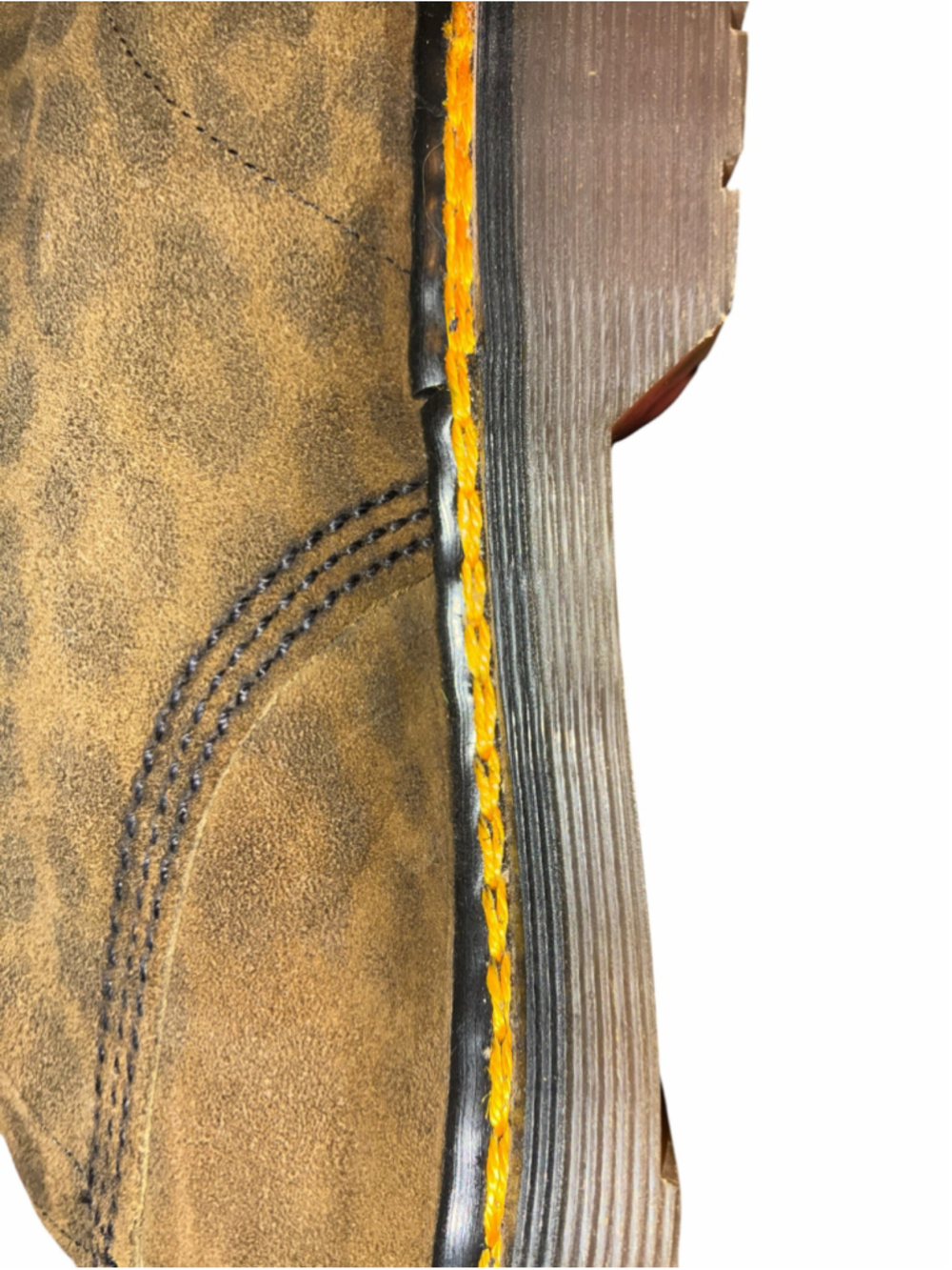 Dr. Martens Leopard suede MIE Double stitch Boots - Picture 5 of 8